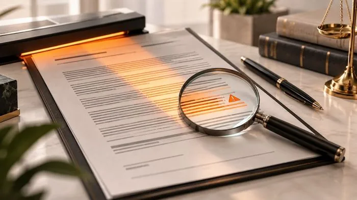 Análise de pontos ocultos em contrato bancário